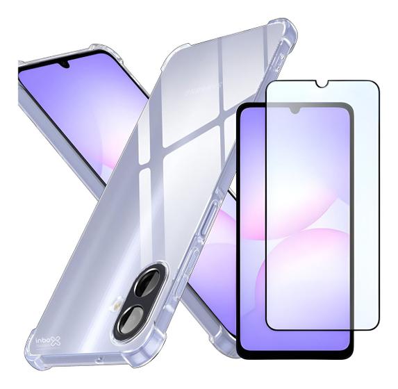 Kit Capa Anti Impacto Para Samsung Galaxy A07 + Pelicula 3d - Inboxmobile