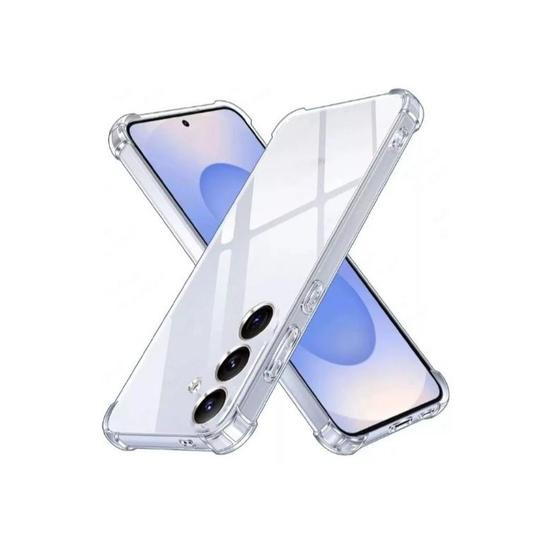 Capa Capinha Case Proteção Anti Impacto Samsung Galaxy S25FE S25 FE Pelicula vidro 3D - Rafinha
