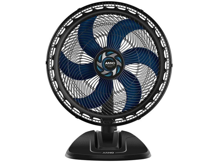 Ventilador de mesa Arno 50cm VB50 Xtreme Force Breezer Preto com Azul 220v