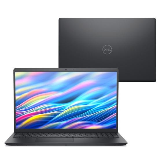 Notebook Dell 15 DC15-C3100-U20 15.6" Full HD Intel Core 3-100U 8GB 512GB SSD Linux Preto Carbono
