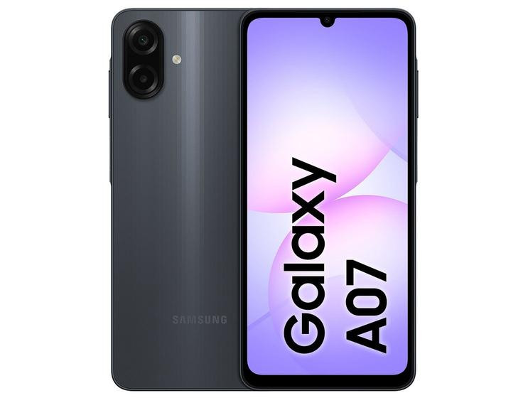 Smartphone Samsung Galaxy A07 4G 256GB Preto