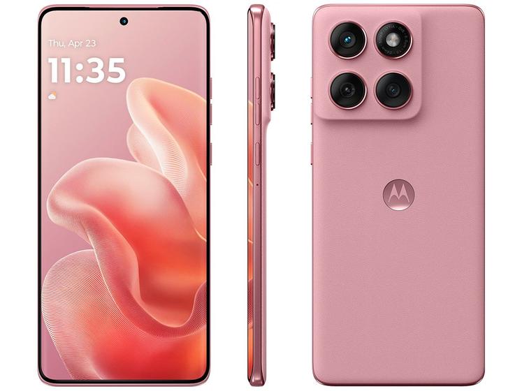 Smartphone Motorola Edge 60 Fusion 5G 256GB, 8GB RAM, 16GB Ram Boost, Tela QuadCurve, moto AI, 50MP Sony Camera ultrarresistencia militar IP68