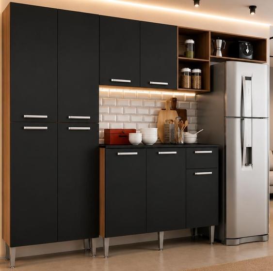 Armário de Cozinha Compacta Pequim Multimóveis V2933