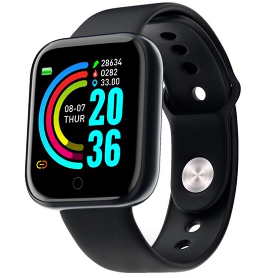 Relogio Smartwatch Feminino Masculino D20 Fit Pro Inteligente Oferta - 01Smart