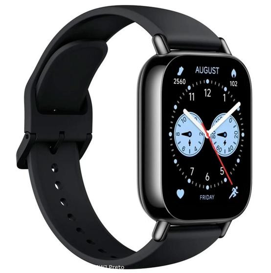 Relógio Smartwatch Redmi Watch 5 Lite Com Gps Caixa Black
