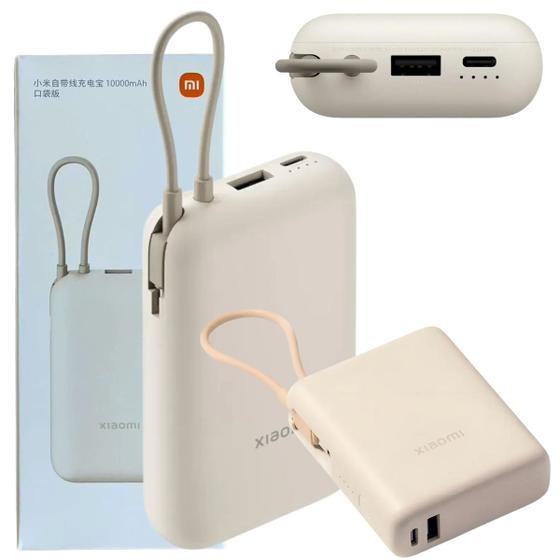 Carregador Mi Power Bank Xiaomi 10000 mAh Portatil Original Carregamento Ultra Rapido Bidirecional