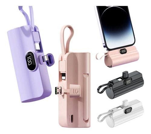Mini Powerbank Carregador Portátil Para Iphone15 5000 Mah - mini powerbank, powerbank tipo c, carregador