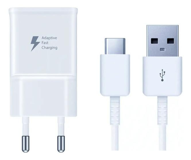 Carregador Turbo Samsung 15w Fast Charging com cabo USB C Tipo C Anatel com Garantia de 6 meses