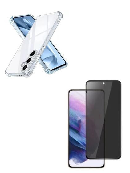 Capinha Anti Impacto + Película Privacidade Fosca para SAMSUNG GALAXY A57 5g - LXL