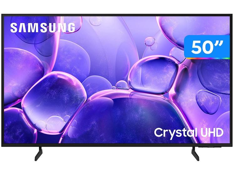 Smart TV 50" Samsung UHD 4K Crystal UHD U8600F UN50U8600FGXZD Tizen Crystal 4K Bixby e Alexa 3 HDMI