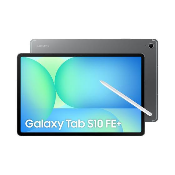 Tablet Samsung Galaxy Tab S10 FE+ 5G, 128GB, 8GB, Tela 13.1" 90Hz, S Pen e Capa Inclusas