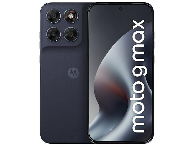 Smartphone Motorola Moto G Max 256GB 5G 8GB RAM 16GB RAM Boost Inteligente Grafite 6,8" Câm. Dupla 200MP+8MP Selfie 32MP