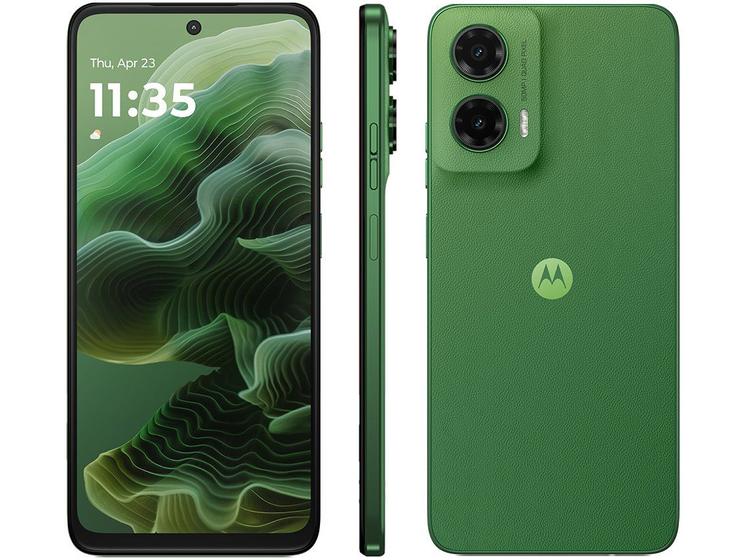 Smartphone Motorola Moto g35 5G 128GB, 4GB RAM, 8GB Ram Boost, Camera 50MP com AI, NFC, Tela 6.7 com Superbrilho