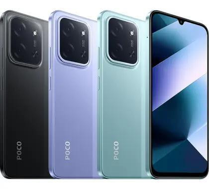 Xiaomi POCO C85 NFC 120Hz 128GB ou 256GB e 6GB ou 8GB de RAM Câmera 50MP Tela 6.88 120Hz NFC Smartphone Custo benefício Celular 16GB Ramboost