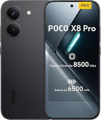 Xiaomi Poco X8 Pro 5G Preto Global 256GB 8GB RAM Tela AMOLED 120Hz IP68