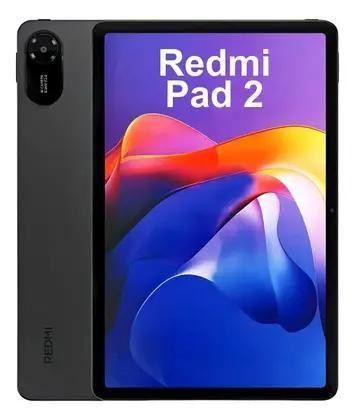 Tablet Xiaomi Redmi Pad 2 Lançamento 2026 128GB com tela 11 Polegadas FHD Plus 90Hz Dolby Atmos Processador G100 ULTRA Bateria 9.000 mAh cinza grafite