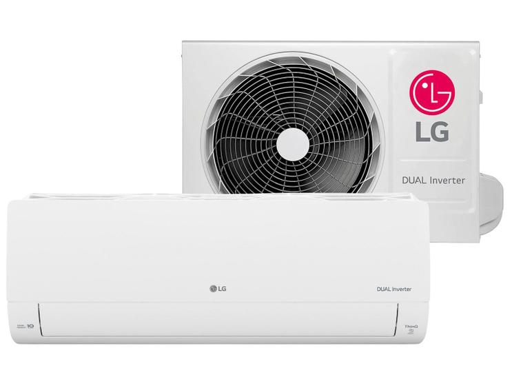 Ar Condicionado Split 12000 BTUs LG Dual Inverter Voice +IA Frio S3NQ12JA31L.EB2GAM1 - 220V