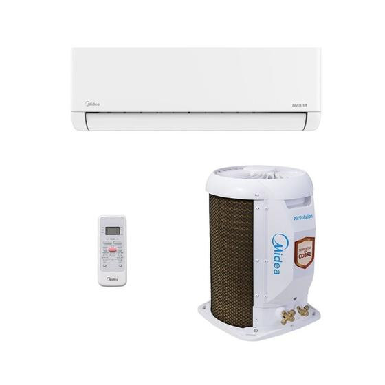 Ar-Condicionado Split HW Inverter Midea AirVolution Lite 9.000 BTUs R-32 Só Frio 220V
