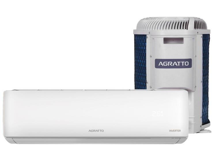 Ar Condicionado Split Inverter 12000 BTUs Agratto Zen Top Frio ZICST12F-02 - 220V