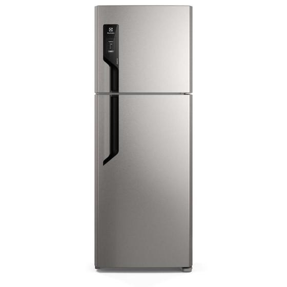 Geladeira/Refrigerador Electrolux Frost Free Duplex Inox Look 480L Efficient