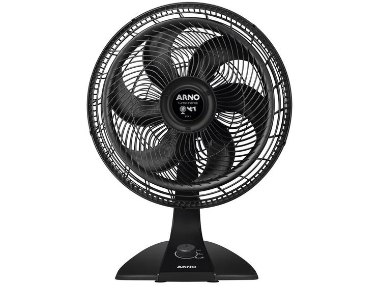 Ventilador de mesa 2 em 1 Arno 40cm VF42 Turbo Force Preto 220v