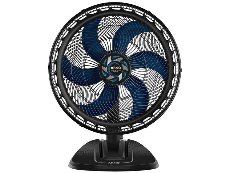 Ventilador de Mesa Xtreme Force Breeze VB50 - 50cm 6 Pás 3 Velocidades Preto e Azul