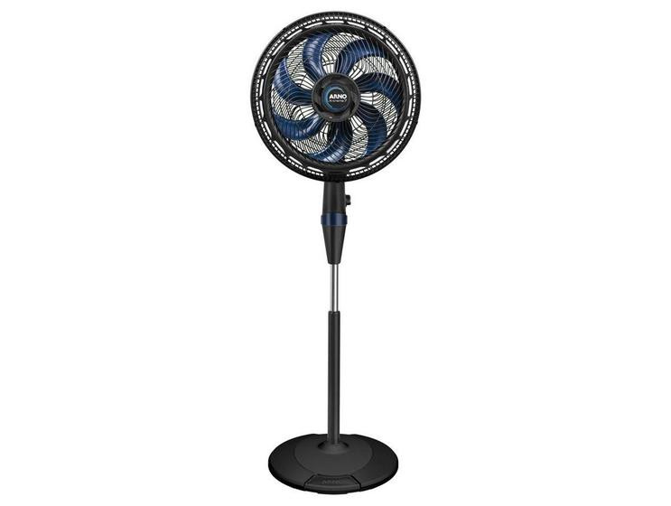 Ventilador de Coluna Arno VE7C X-treme 40CM 7 Pás Preto e Azul 127V