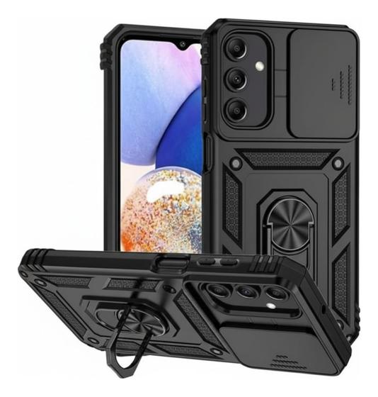 Capa Capinha Armadura Militar + Película Ceramica Para Samsung A17 - NoBrand