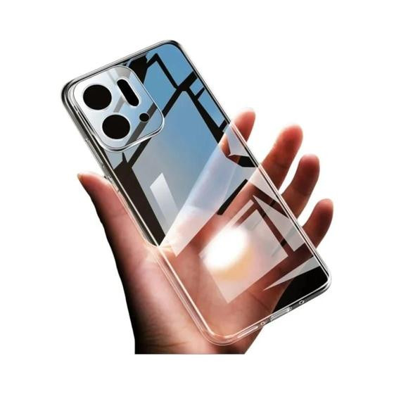 Capa De Telefone Slim Clear TPU Para OPPO Reno 14F 14F Reno14 pro Reno14Pro 5G, Capa Traseira - NONE