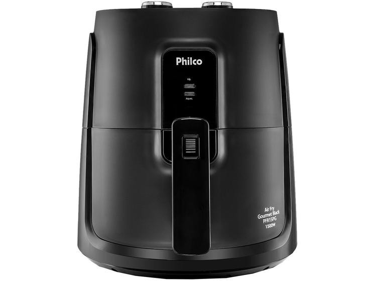 Fritadeira Elétrica sem Óleo/Air Fryer Philco Gourmet PFR15PG Preto 3,2L com Timer