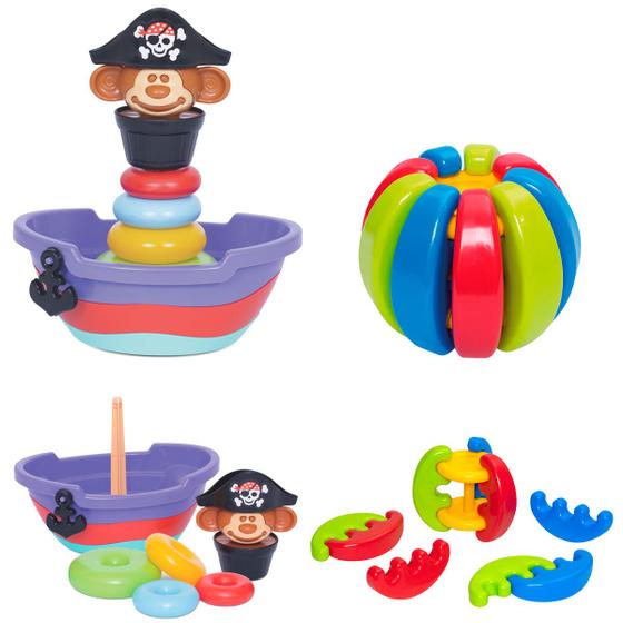 Brinquedos para Bebe 1 ano Educativo Didático Menino Menina - Mercotoys