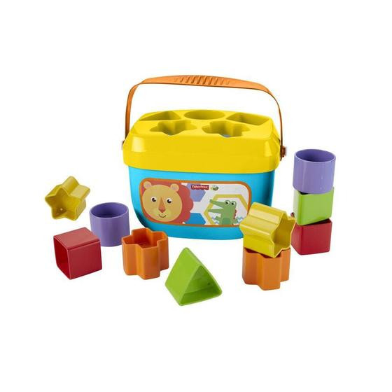 Fisher-Price Brinquedo para Bebês Balde Primeiros Blocos FFC84