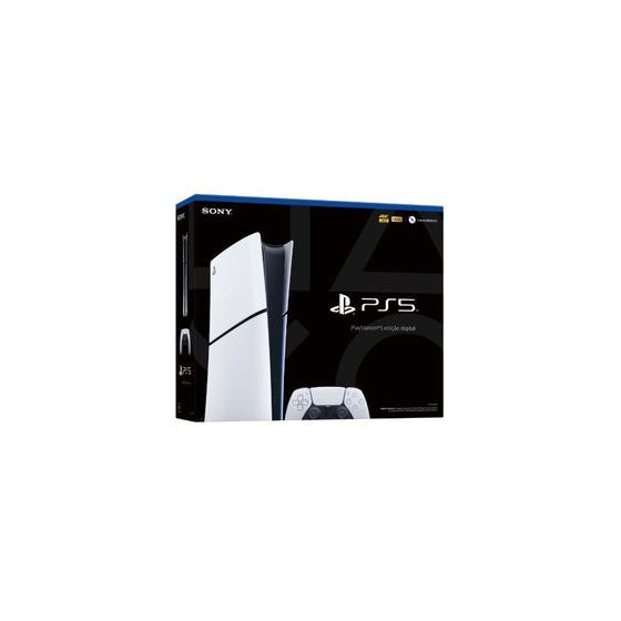 Console Sony PlayStation 5 Edição Digital Slim, SSD 825GB, Controle DualSense, Astro's Playroom, Branco - CFI 2114B