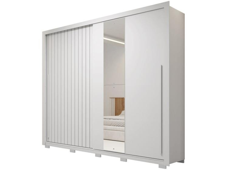 Guarda-roupa Casal 4 Gavetas 2 Portas Caemmun Romanus