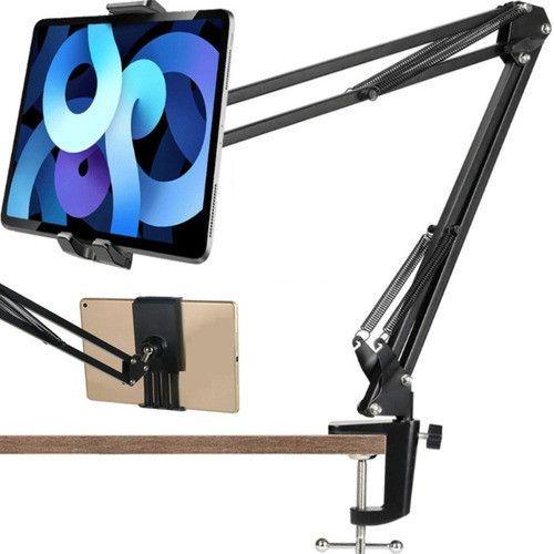 Suporte Tablet/Celular Com Braço Articulado E Ajustado Para Mesa - keedi