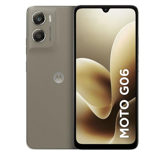 Smartphone Motorola Moto g06, 128GB, 4GB RAM e 8GB Ram Boost, Camera 50MP com AI, Bateria de 5200 mAh, Tela 6.9