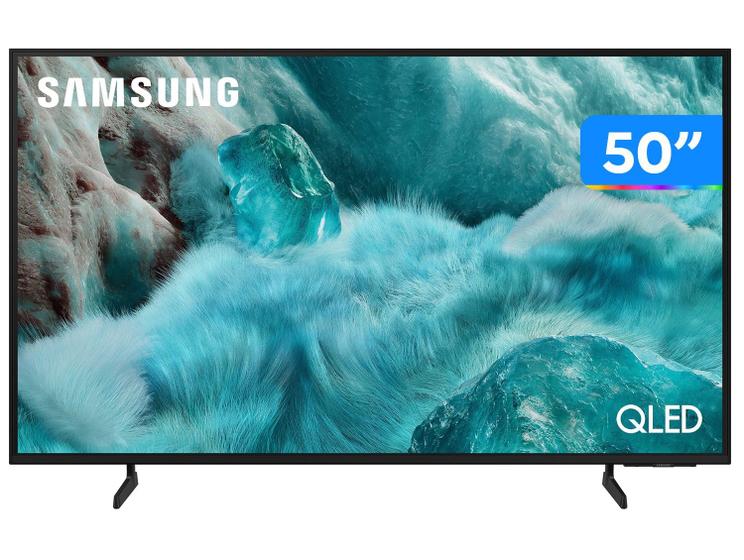 Smart TV 50" Samsung Ultra 4K QLED QN50Q7FAAGXZD Tizen Q4 AI 3 HDMI