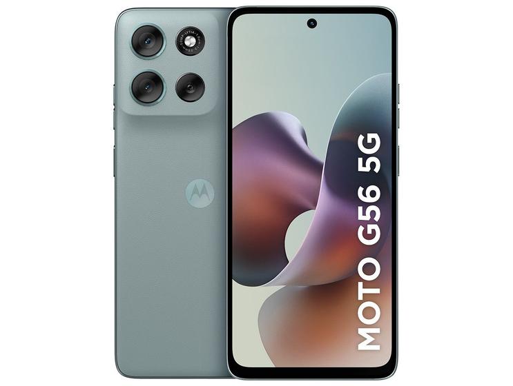 Smartphone Motorola G56 256GB Cinza 5G 8GB de RAM 6,7" Full HD+ Câm. Dupla + Selfie 32MP