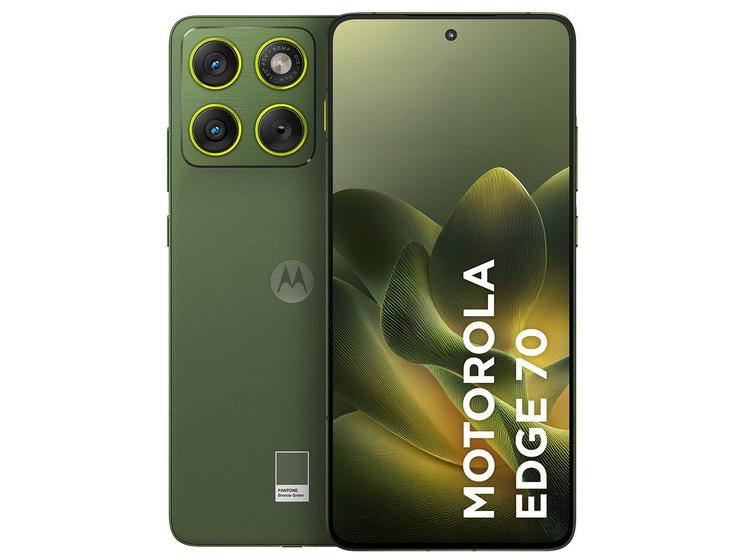 Smartphone Motorola Edge 70 5G 256GB 24GB (8GB RAM + 16GB RAM Boost) Ultrafino 3 Câmeras 50MP Tela 1.5K Extreme Amoled 120Hz