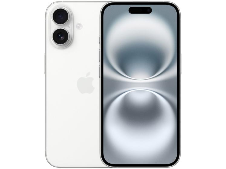 Apple iPhone 16 256GB Branco 6,1" 48MP iOS 5G