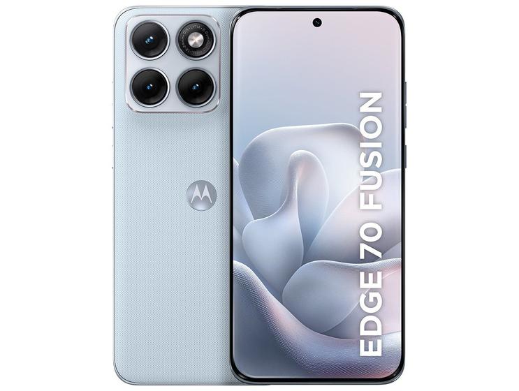 Smartphone Motorola Edge 70 Fusion 5G 256GB 24GB (8GB RAM + 16GB RAM Boost) Câmera 50MP Sony Lytia 710 Tela 1.5K Extreme Amoled 144Hz
