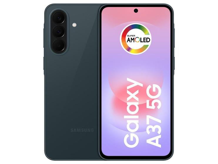 Celular Samsung Galaxy A37 128GB 5G 6GB RAM Verde 6,7" Câm Tripla + Selfie 12MP
