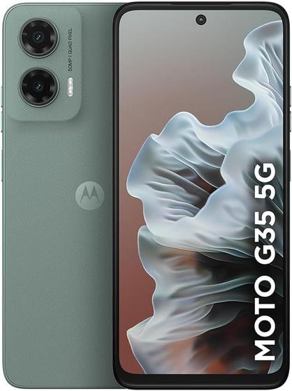 Smartphone Motorola Moto g35 5G - 256GB 12GB (4GB RAM+8GB Ram Boost) e Camera 50MP com AI NFC Tela 6.7" com Superbrilho - Cinza
