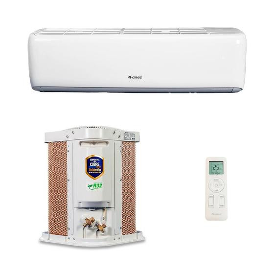 Ar Condicionado Split Hi Wall Gree G-Top Auto Inverter 9.000 Btus Frio 220v R-32