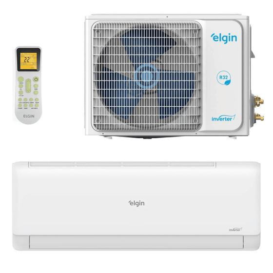 Imagem de Ar Condicionado Split Inverter II 9.000 Btus Elgin Eco com WiFi Integrado High Wall Só Frio