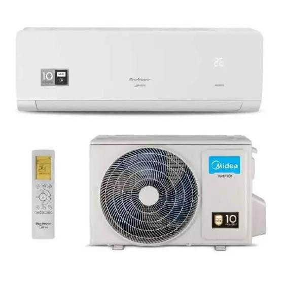 Imagem de Ar Condicionado Split Inverter Hi Wall Midea Xtreme Save Connect 12000 BTUs Frio 42AGVCI12M5 - 220V