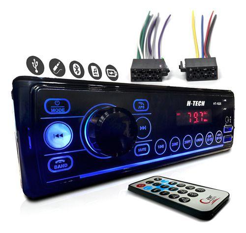 Rádio Som Automotivo Mp3 Com Bluetooth 2 Usb Aux Pen Drive controle por App - H-Tech