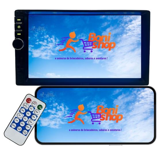 Imagem de Htech radio mp5 automotivo com bt espelhamento android