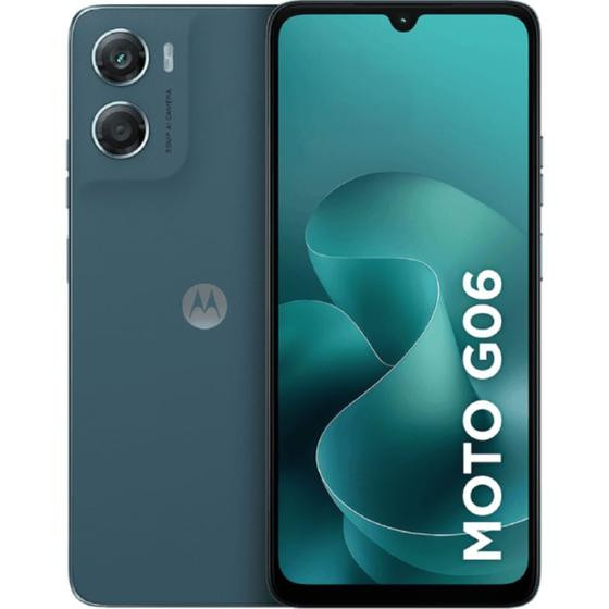 Smartphone Moto G06 128GB 12GB 4GB RAM+8GB RAM Boost Câmera 50MP Motorola