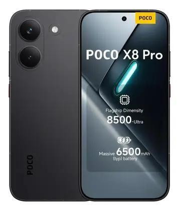 Smatphone Xiaomi POCO X8 PRO 5G NFC 8GB Ram 256GB Rom LANCAMENTO 2026 PRETO